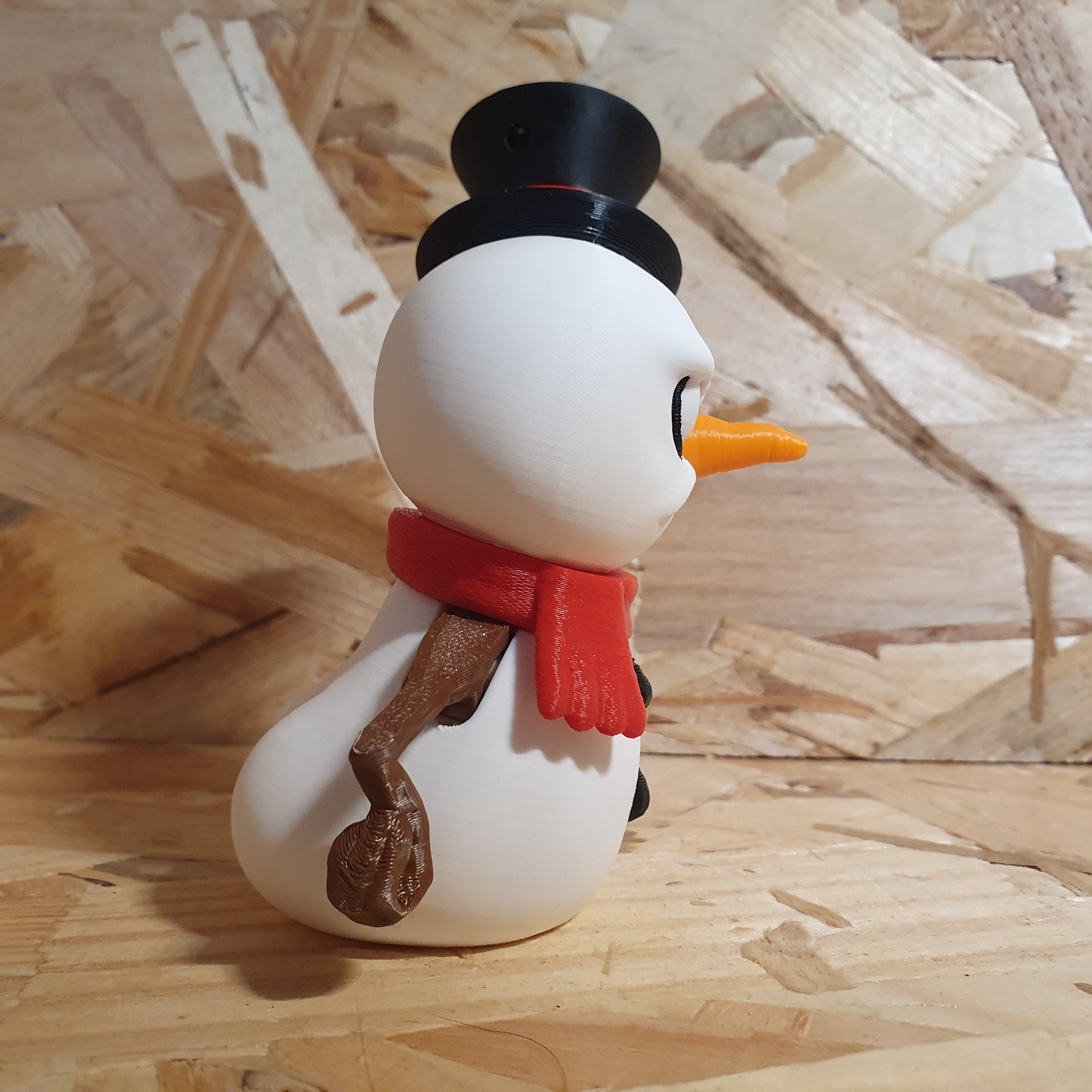 Bonhomme de neige farceur