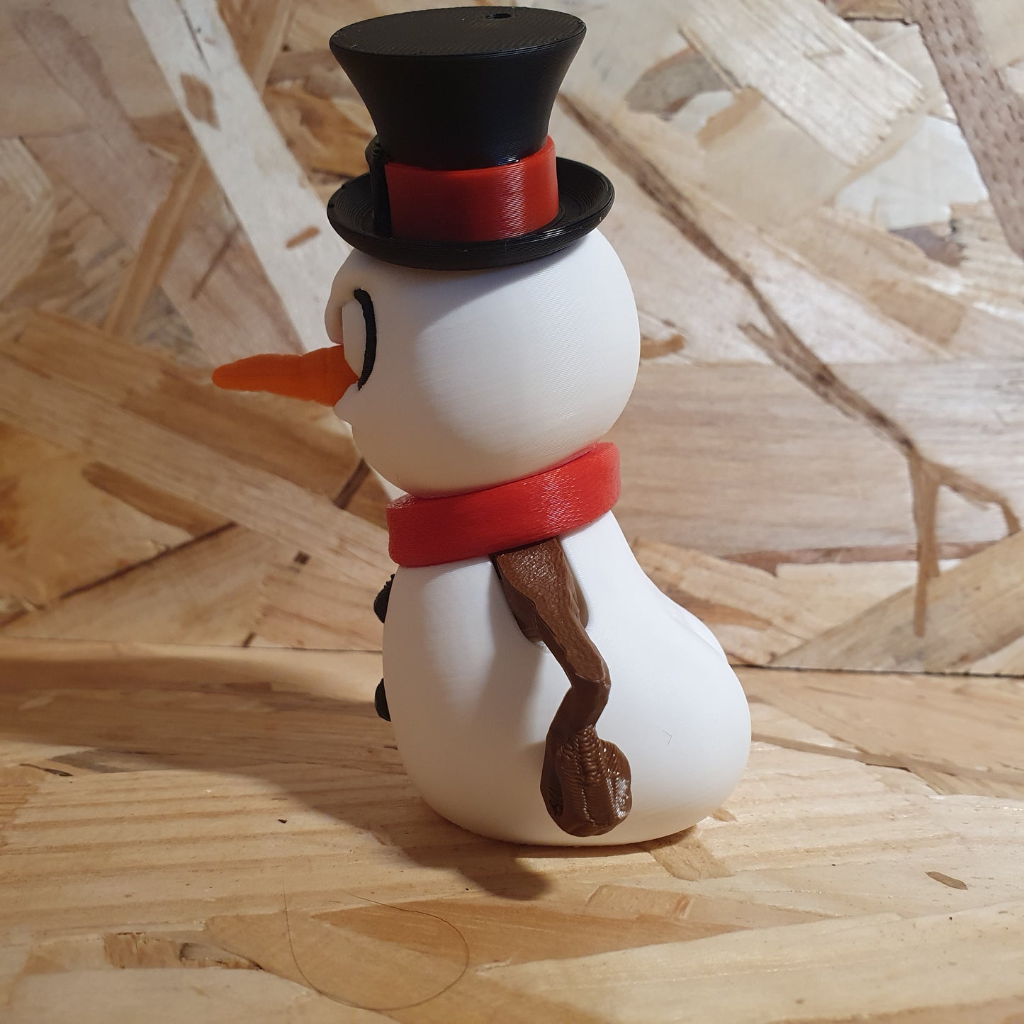 Bonhomme de neige farceur