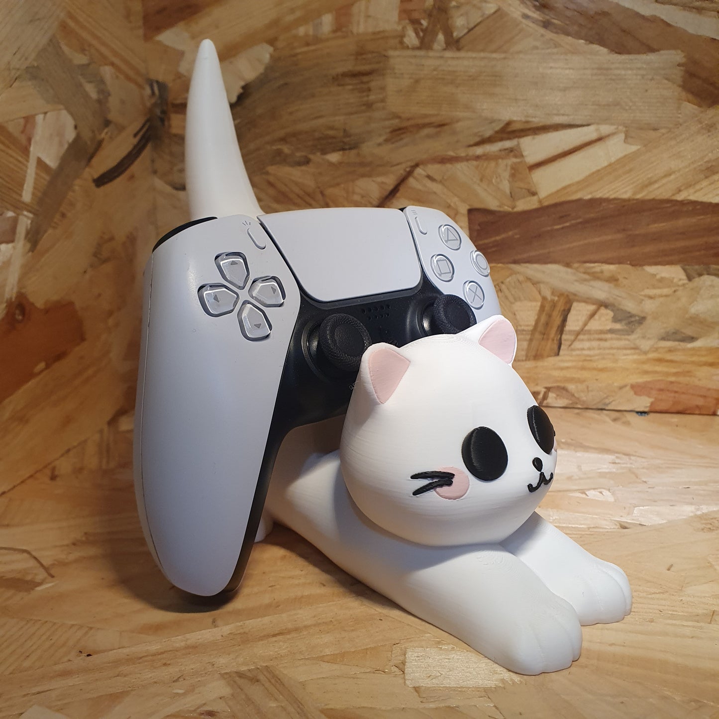 Support Chat Adorable Repose Manette ou Téléphone